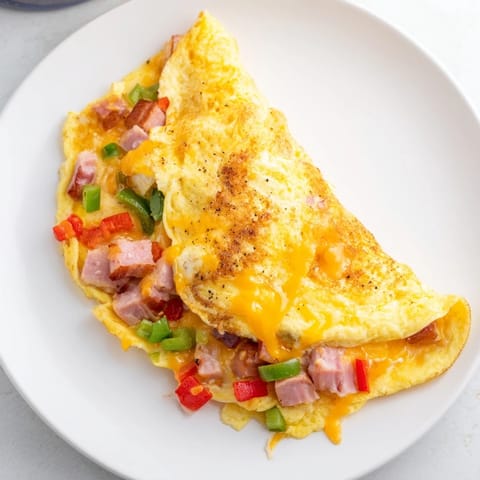Denver Omelet Ham Peppers
