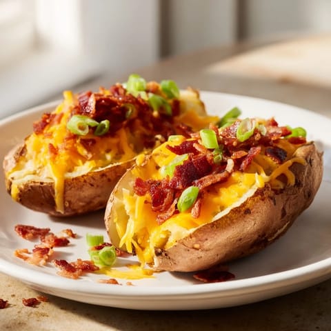 Crispy Baked Potato Halves