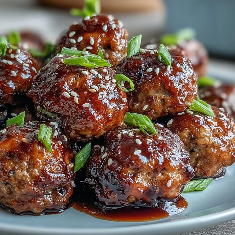 Sweet and sour crock pot meatballs served warm over fluffy white rice for an easy dinner.