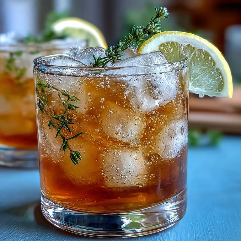 Floral lavender syrup blends with zesty lemonade and bubbly prosecco for a refreshing summer cocktail.